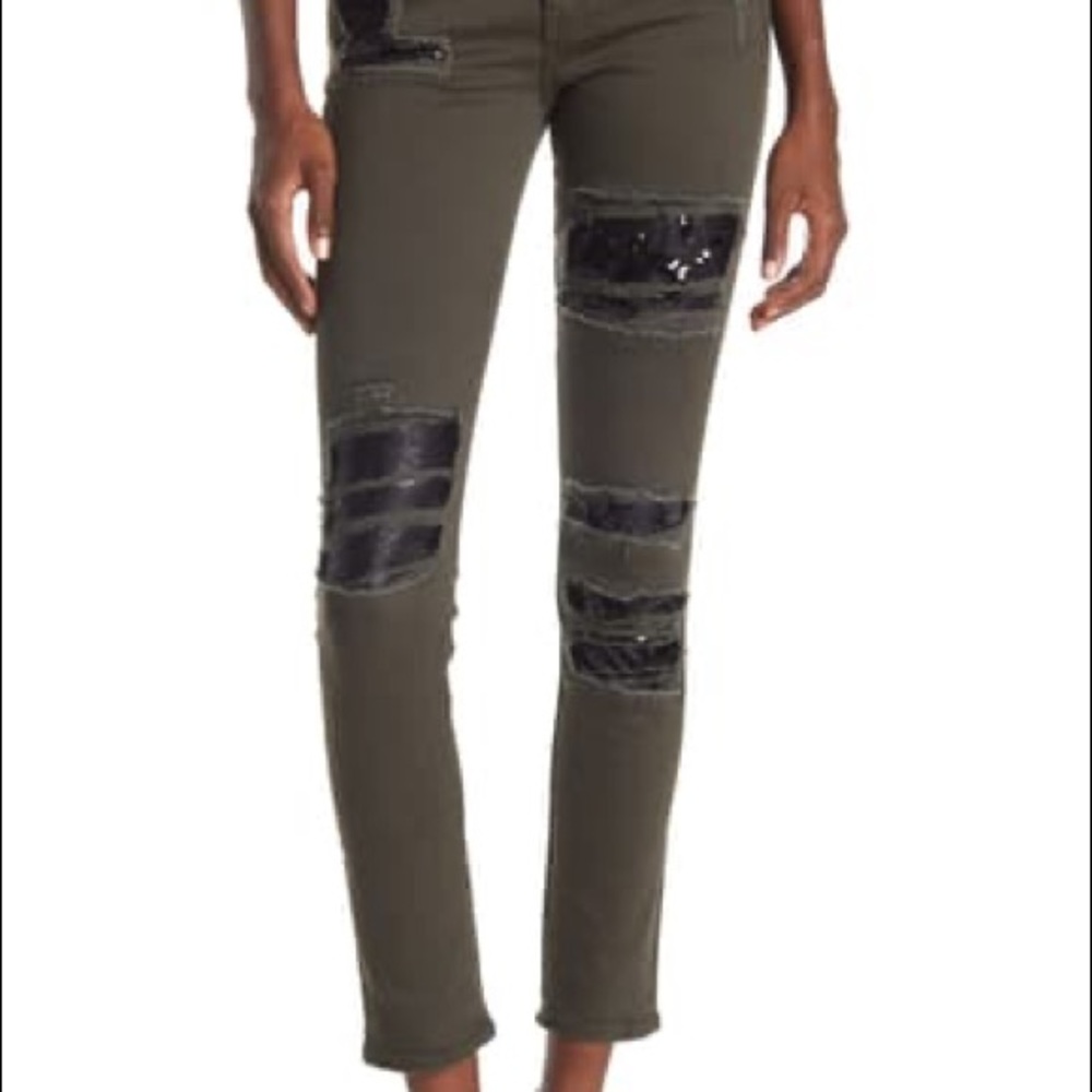 Ramy Brooks Naomi Distressed skinny denim